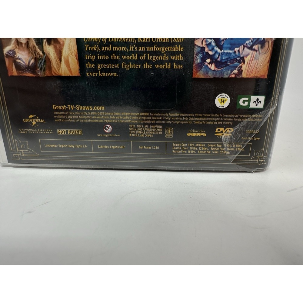 Hercules: The Legendary Journeys - The Complete Series Seasons 1-6 DVD Box NEW - Picture 4 of 6